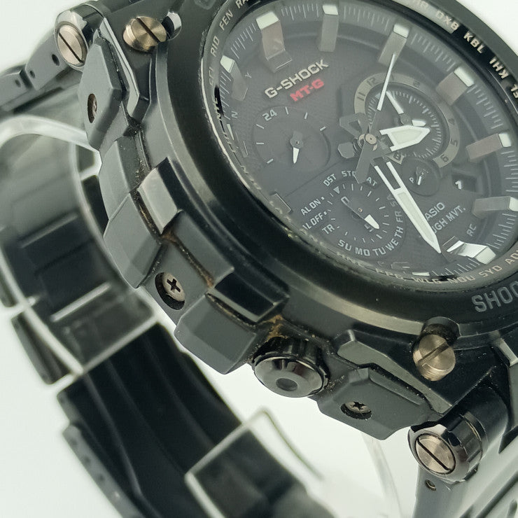 CASIO カシオ 腕時計 G SHOCK MTG MTG S1000BD 1AJF ブラック 樹脂 ステンレス メンズ アナログ 電波ソーラー