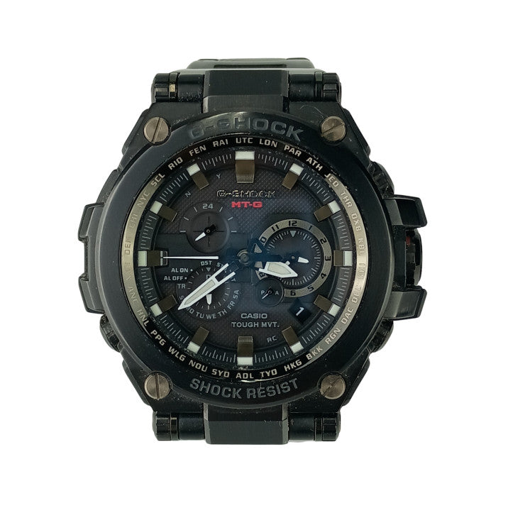 CASIO カシオ 腕時計 GSHOCK MTG MTGS1000BD ブラック 樹脂 ステンレス メンズ アナログ 電波ソーラー