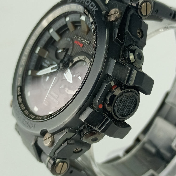 CASIO カシオ 腕時計 GSHOCK MTG MTGS1000BD ブラック 樹脂 ステンレス メンズ アナログ 電波ソーラー