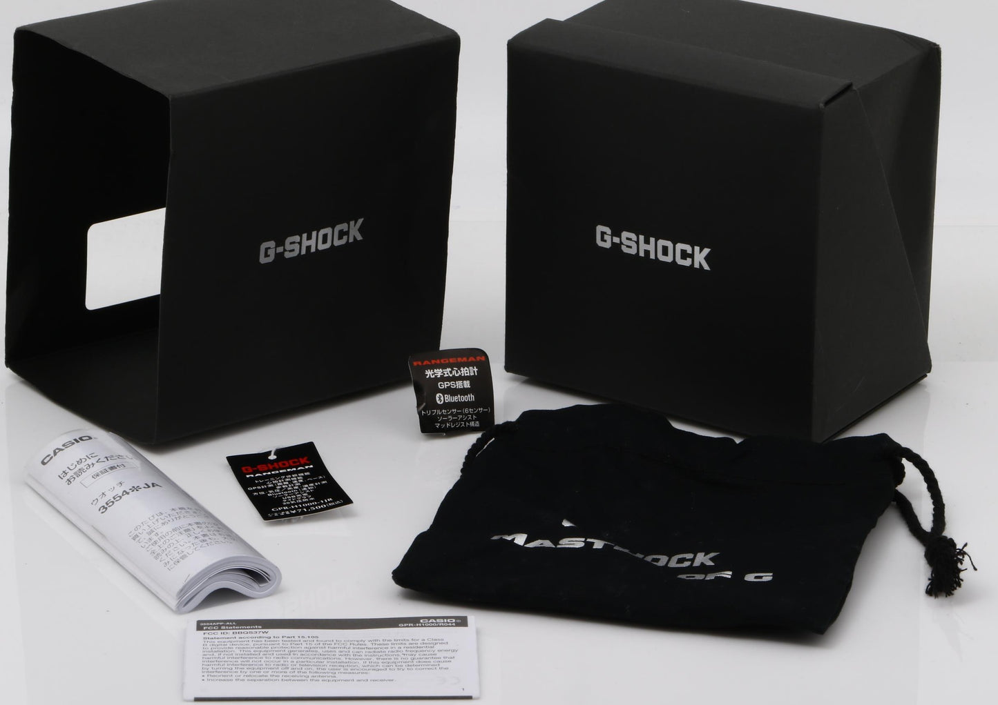 CASIO カシオ 時計 GSHOCK MASTER OF G LAND RANGEMAN GW9400J1JF ブラック 樹脂 メンズ デジタル 美品