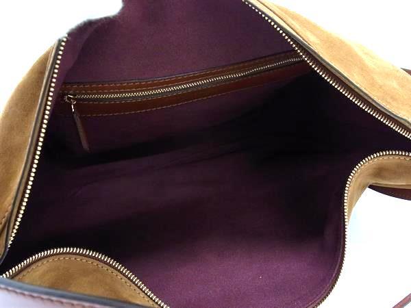 STELLA McCARTNEY ステラ マッカートニー ショルダーバッグ ブラウン スエード レザー レディース