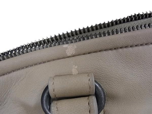 BOTTEGA VENETA ボッテガヴェネタ ハンドバッグ イントレチャート 214728 ベージュ レザー レディース