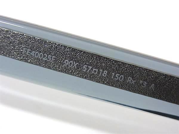 FENDI フェンディ サングラス FE40025F ブルー クリアブルー プラスチック ユニセックス ロゴ