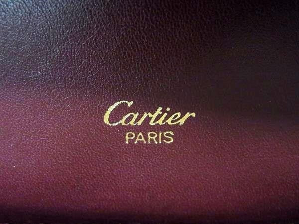 Cartier カルティエ ショルダーバッグ マストライン - ボルドー系 ゴールド金具 レザー レディース ダブルフラップ