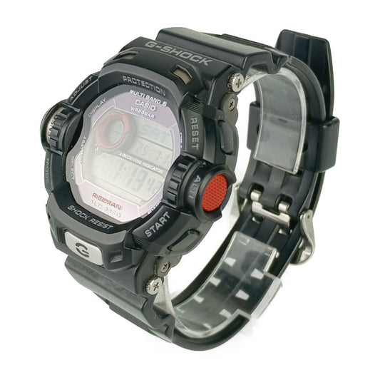 美品 CASIO カシオ 腕時計 G-SHOCK ライズマン GW-9200J デジタル文字盤 ラバー メンズ