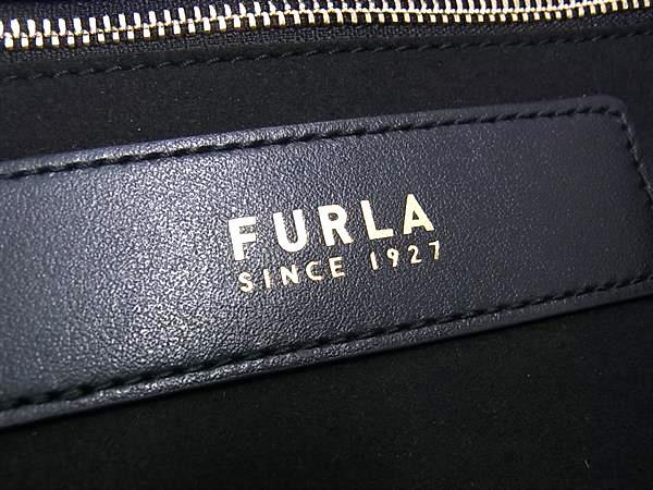 FURLA フルラ ショッピングバッグ メリディアナ L トート WB01530 ブラック レザー レディース ショルダーバッグ 美品