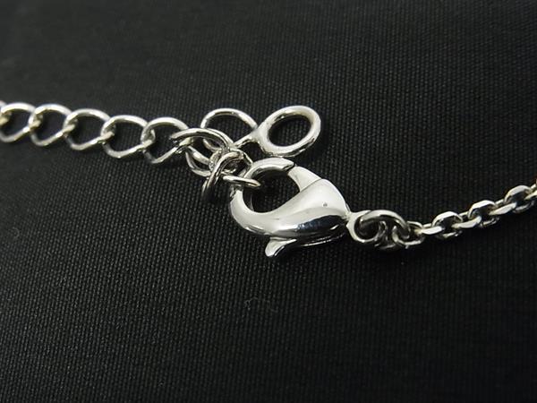 Salvatore Ferragamo フェラガモ ネックレス ガンチーニ シルバー メタル レディース ラインストーン