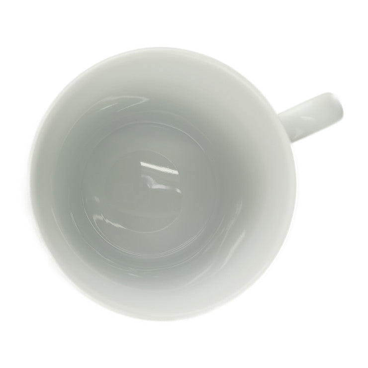 新品未使用展示品 HERMES エルメス マグカップ H DECO アッシュデコ 37031P ホワイト ブラック ポーセリン 磁器 ユニセックス コップ