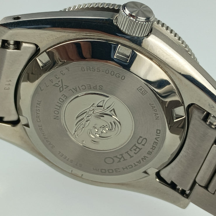超美品 SEIKO セイコー 腕時計 プロスペックス Diver Scuba SBDC199 / 6R55-00G0 シルバー グレー文字盤 SS メンズ 100周年記念 メカニカルダイバーズ 1965 ヘリテージ スペシャルエディション 自動巻き