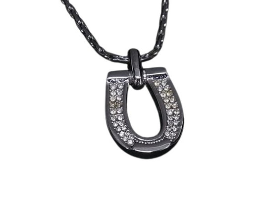 ChristianDior クリスチャンディオール ネックレス - シルバー メタル レディース ラインストーン