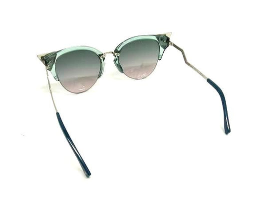 FENDI フェンディ サングラス - FF 0041/N/S グリーングラデーション マルチカラー プラスチック メタル ユニセックス 美品