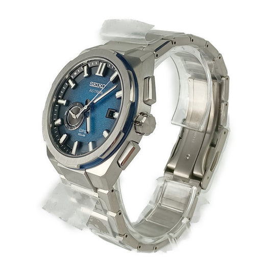 SEIKO セイコー 時計 アストロンGPSネクスターシリーズ 3X62-0AE0/SBXD023 ブルー文字盤 チタン メンズ 新品未使用展示品