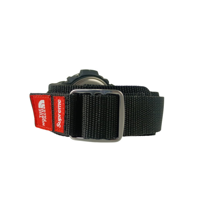 CASIO カシオ 時計 G-SHOCK Supreme×THE NORTH FACE×G-SHOCKトリプルコラボモデル DW-6900NS-1JR ブラック文字盤 ラバー ナイロン メンズ 美品