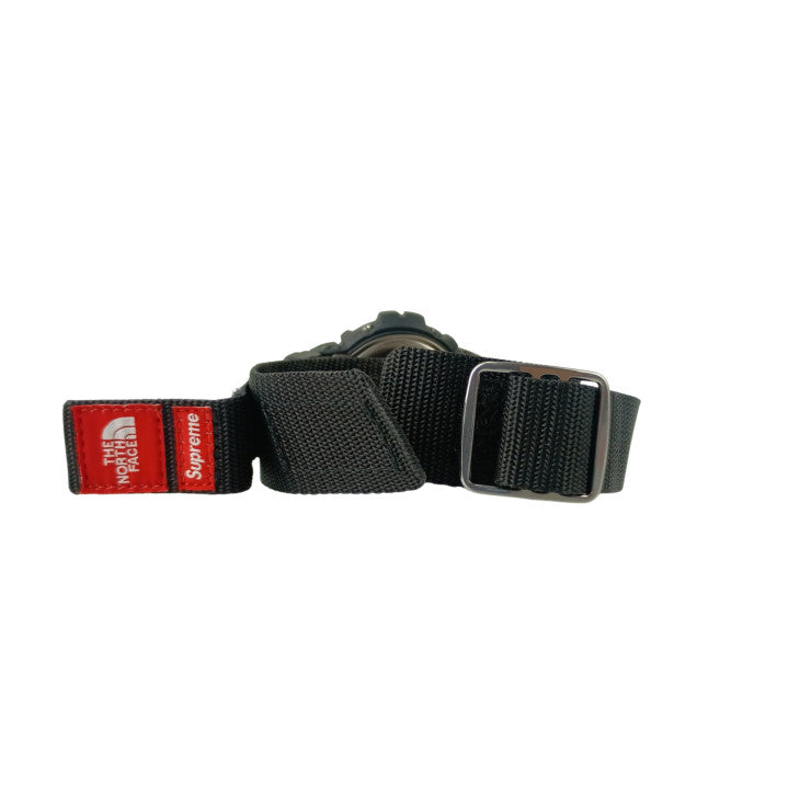 CASIO カシオ 時計 G-SHOCK Supreme×THE NORTH FACE×G-SHOCKトリプルコラボモデル DW-6900NS-1JR ブラック文字盤 ラバー ナイロン メンズ 美品