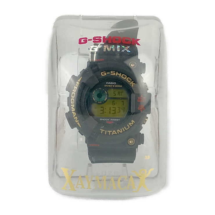 CASIO カシオ 腕時計 G-SHOCK Gショック フロッグマン 7周年記念モデル DW-8201NT-1JR ブラック 樹脂 チタン メンズ クオーツ デジタル