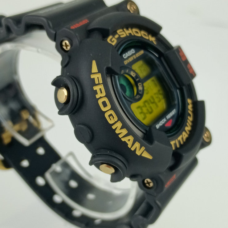 CASIO カシオ 腕時計 G-SHOCK Gショック フロッグマン 7周年記念モデル DW-8201NT-1JR ブラック 樹脂 チタン メンズ クオーツ デジタル