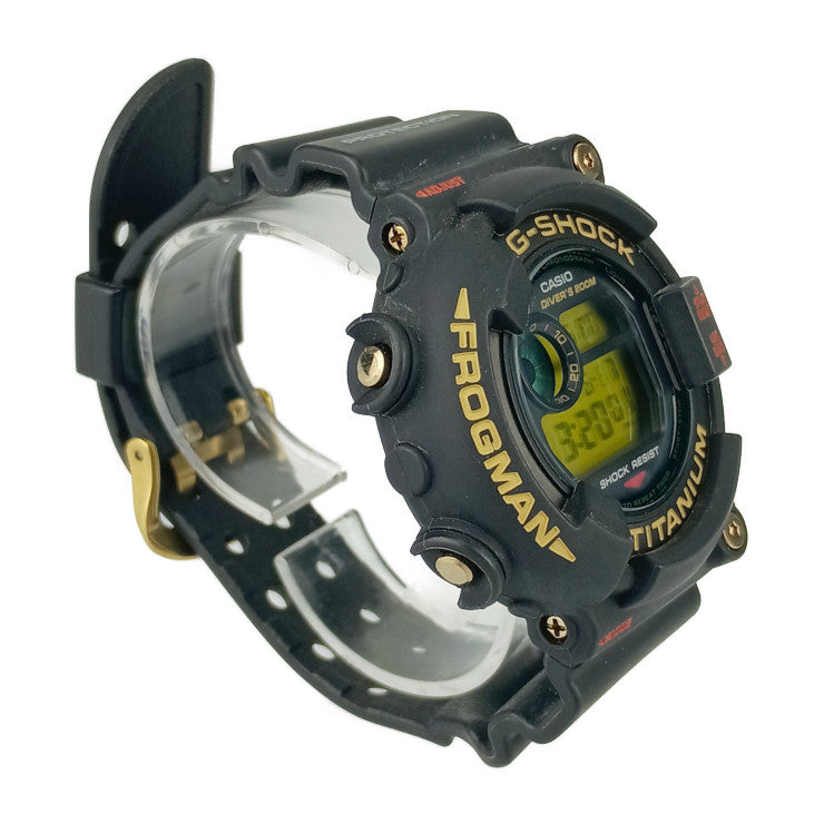 CASIO カシオ 腕時計 G-SHOCK Gショック フロッグマン 7周年記念モデル DW-8201NT-1JR ブラック 樹脂 チタン メンズ クオーツ デジタル