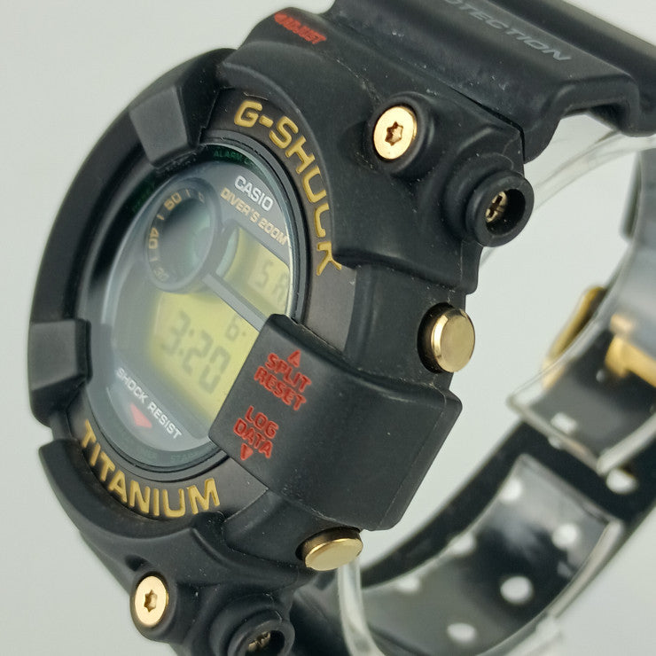 CASIO カシオ 腕時計 G-SHOCK Gショック フロッグマン 7周年記念モデル DW-8201NT-1JR ブラック 樹脂 チタン メンズ クオーツ デジタル