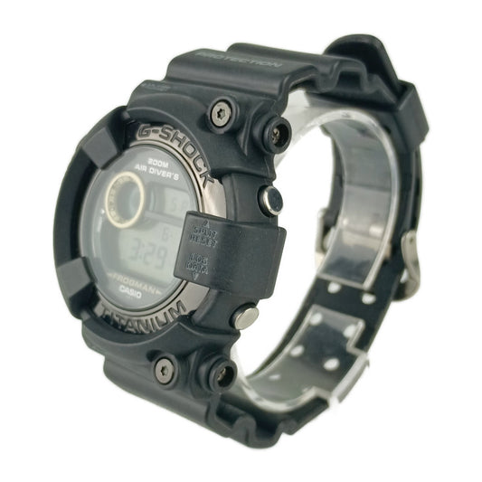 CASIO カシオ 腕時計 G-SHOCK Gショック メン・イン・ブラック フロッグマン DW-8200BM-1T ブラック 樹脂 チタン メンズ クオーツ デジタル