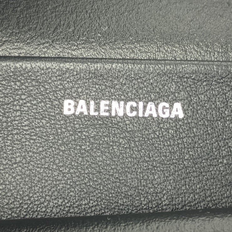 超美品 BALENCIAGA バレンシアガ ショルダーバッグ エブリデイ カメラバッグ S 489812 グレー シルバー金具 カーフスキン ユニセックス