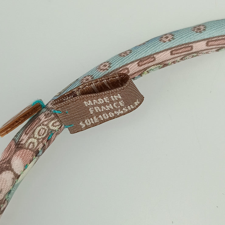 美品 HERMES エルメス ネックレス プティアッシュ ブリッド ドゥ ソワ - マルチカラー シルク レディース チョーカー ブレスレット