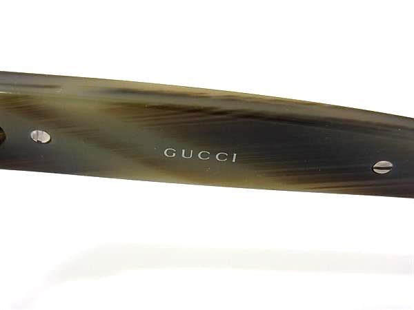 GUCCI グッチ サングラス GG1596/S グレー系 ブラウングラデーション プラスチック ユニセックス 美品