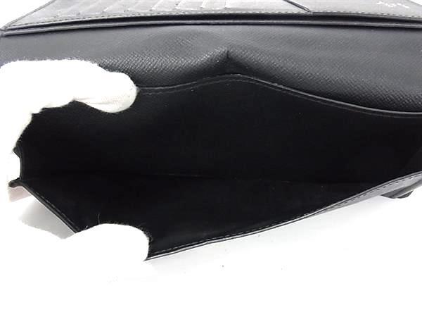 LOUIS VUITTON ルイヴィトン 財布 ポルトフォイユ ロン M33402 アルドワーズ(ブラック系) タイガ メンズ 美品