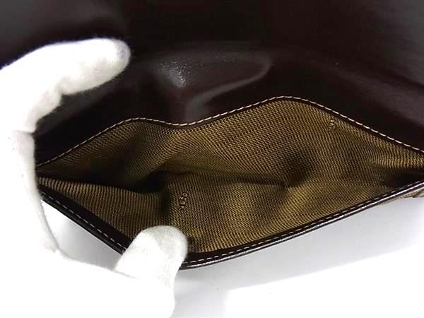 FENDI フェンディ 財布 ズッカ柄 2277・30806・079 ブラウン キャンバス×レザー ユニセックス Wホック 二つ折り長財布