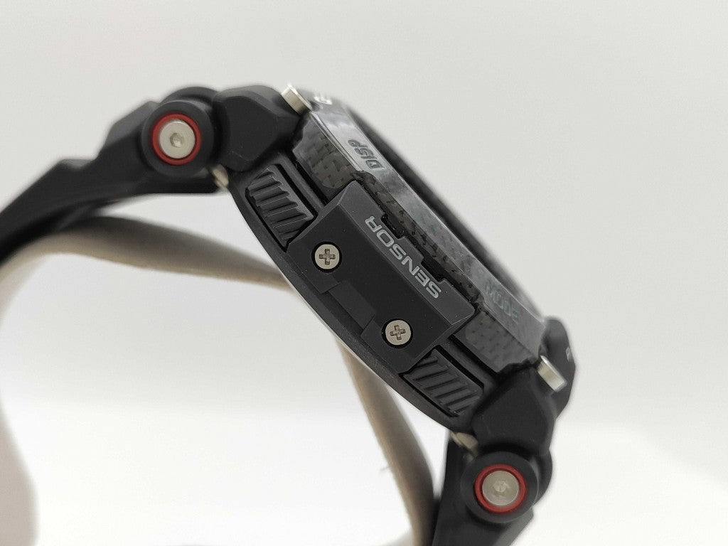 CASIO カシオ 時計 GSHOCK MASTER OF G AIR グラビティマスター GRB2001AJF ブラック カーボン 樹脂 メンズ 超美品