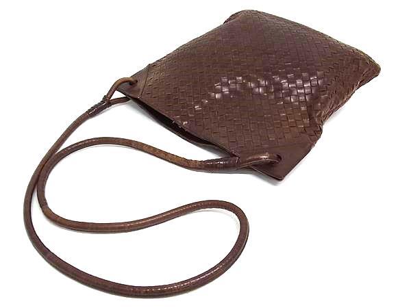 BOTTEGA VENETA ボッテガヴェネタ ショルダーバッグ イントレチャート 10391003109EBO ブラウン レザー