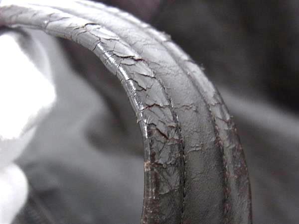 BOTTEGA VENETA ボッテガヴェネタ ハンドバッグ イントレチャート スコルピート - ダークブラウン レザー