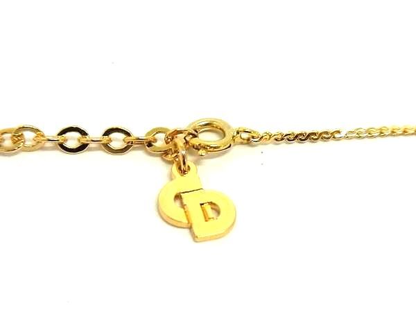 ChristianDior クリスチャンディオール ネックレス CDロゴ - ゴールド メタル レディース 新品未使用展示品