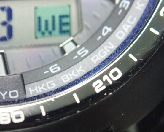 CASIO カシオ 腕時計 プロトレック PRW-5100YT ブラック文字盤 ブラック ブラックチタン メンズ 美品