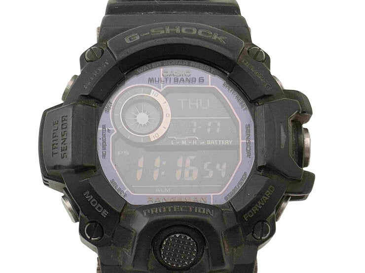 CASIO カシオ 腕時計 G-SHOCK MASTER OF G RANGEMAN GW-9400J ブラック ラバー メンズ