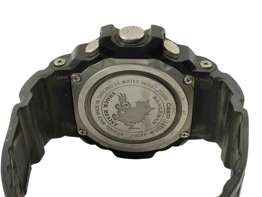 CASIO カシオ 腕時計 G-SHOCK MASTER OF G RANGEMAN GW-9400J ブラック ラバー メンズ