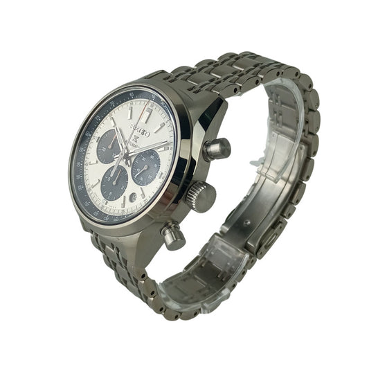 SEIKO セイコー 時計 プロスペックススピードタイマーメカニカルクロノグラフ セイコーウォッチサロン専用モデル 8R4800S0/SBEC021 シルバー SS メンズ 新品未使用展示品