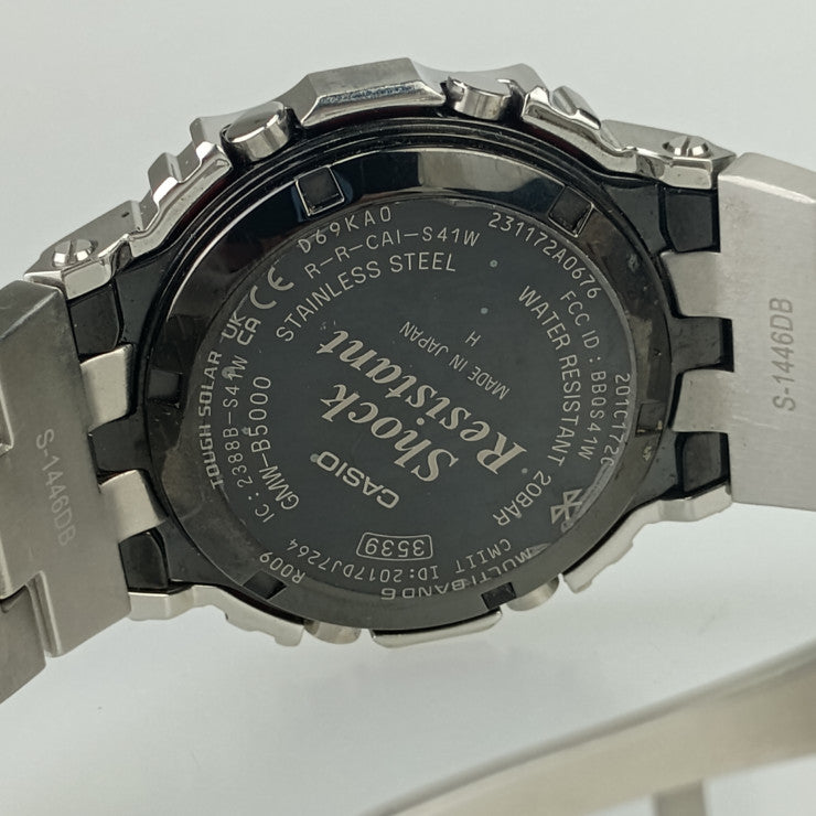 CASIO カシオ 時計 GSHOCK FULL METAL フルメタル 5000 SERIES GMWB5000PC1JF シルバー SS メンズ デジタル