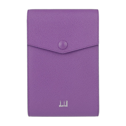 新古未使用展示品 dunhill ダンヒル ショルダーバッグ カドガン ショルダーポーチ - バイオレット系 レザー ユニセックス ミニバッグ クロスボディ