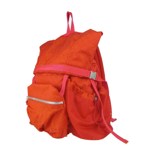 BOTTEGA VENETA ボッテガ ヴェネタ バックパック Trekking トレッキング 652147 tomato レッド系 シルバー金具 ナイロン ユニセックス リュックサック