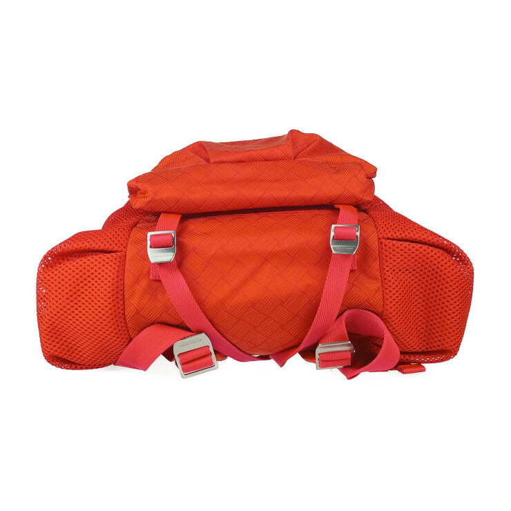 BOTTEGA VENETA ボッテガ ヴェネタ バックパック Trekking トレッキング 652147 tomato レッド系 シルバー金具 ナイロン ユニセックス リュックサック