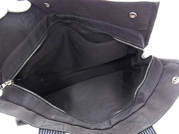 HERMES エルメス トートバッグ エールライン トートMM グレー シルバー金具 キャンバス ユニセックス シルバー金具 美品