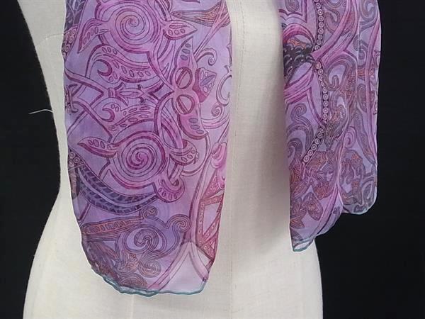 HERMES エルメス ストール マルチカラー シルク100% レディース La Charmante aux Animaux 動物の楽園 ショール 美品