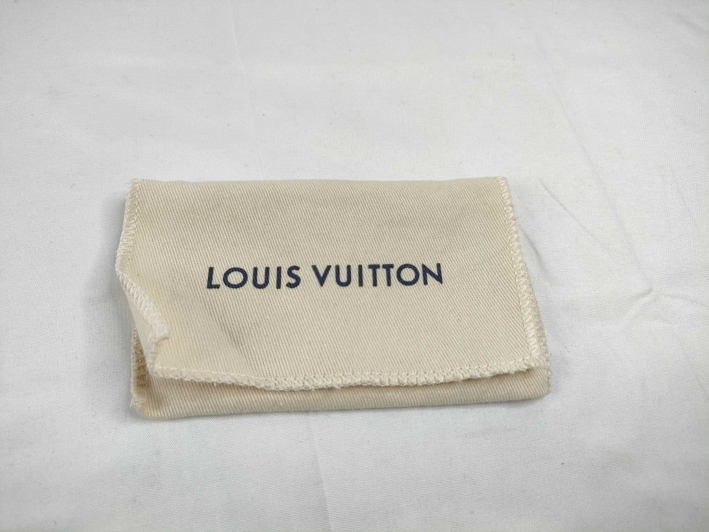 LOUIS VUITTON ルイヴィトン カードケース ポルト カルト マグネット M26738 ノワール モノグラムシャドウ メンズ 美品