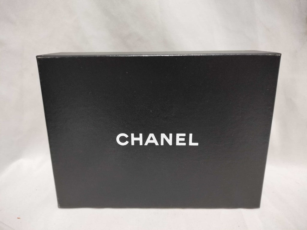 CHANEL シャネル 財布 カンボンライン A48660 ブラック ピンク レザー レディース ココマーク ラウンドファスナー長財布 シルバー金具