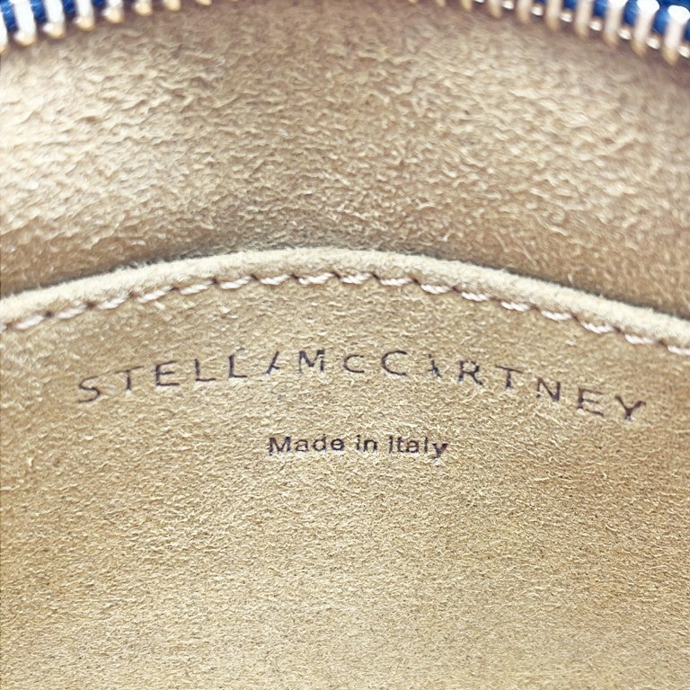 STELLA McCARTNEY ステラマッカートニー ショルダーバッグ 557903 W8542 ブラック レザー レディース ロゴ パンチング ゴールド金具