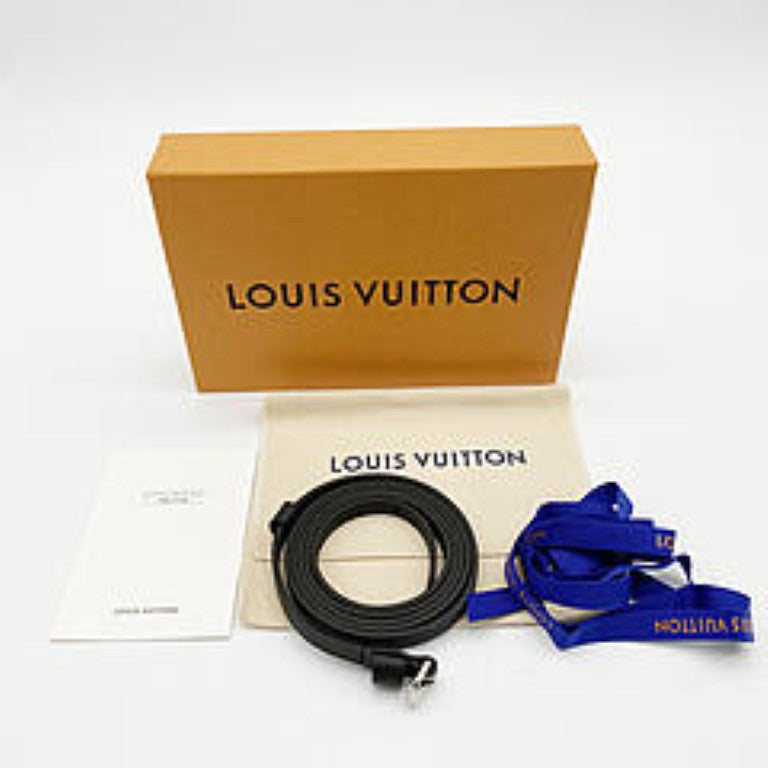 LOUIS VUITTON ルイヴィトン 財布 オーガナイザー・ドゥポッシュ M69998 ブラック系 モノグラムパステル メンズ 三つ折り財布 ショルダーウォレット シルバー金具 超美品