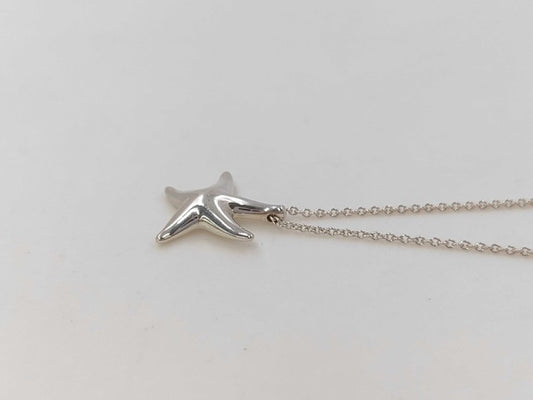 Tiffany&Co. ティファニー ネックレス エルサペレッティ スターフィッシュ シルバー系 SV925 レディース 美品