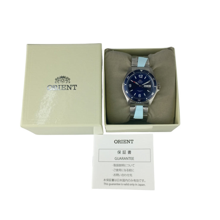 ORIENT オリエント 腕時計 MAKO II マコ2 AA02-C1-E シルバー ブルー文字盤系 ステンレス メンズ 自動巻き ダイバーズ 新品未使用展示品