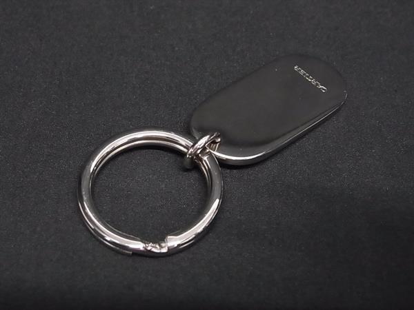 Cartier カルティエ キーホルダー ロゴモチーフ シルバー メタル ユニセックス 美品
