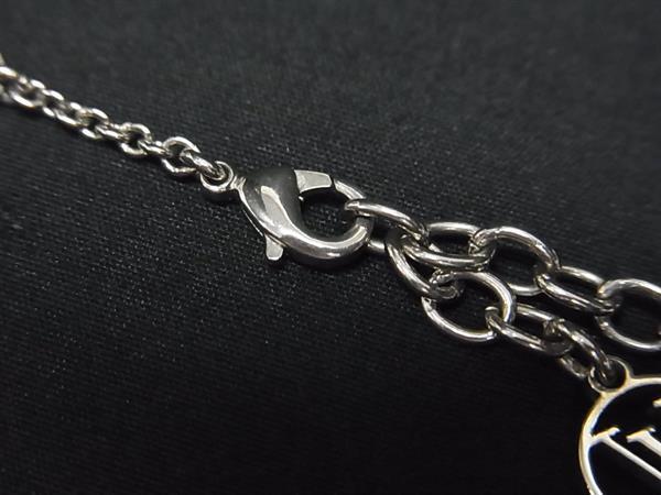 LOUIS VUITTON ヴィトン ネックレス エセンシャルV M63197 シルバー メタル ユニセックス